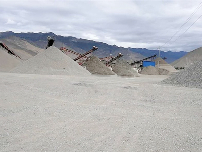 山西方山年产42万吨石料现场规划	